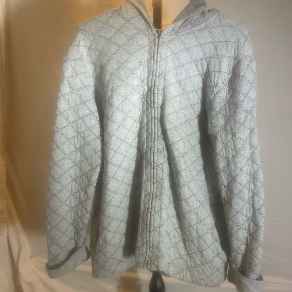 Liz Claiborne full zip hooded jacket